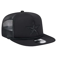Men's New Era Navy Dallas Cowboys Active Tone Golfer Snapback Hat