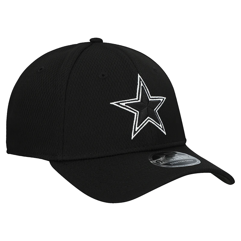 Casquette ajustable B-Dub 9FORTY noire des Cowboys de Dallas New Era pour homme