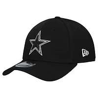 Men's New Era Black Dallas Cowboys B-Dub 9FORTY Adjustable Hat