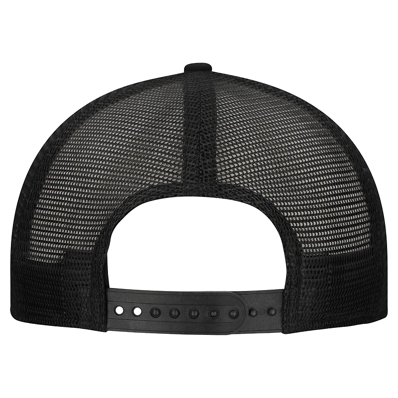 Men's New Era Black Dallas Cowboys Bleached 9FORTY A-Frame Adjustable Hat