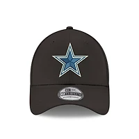 Men's New Era  Black Dallas Cowboys Core Team 39THIRTY Flex Hat