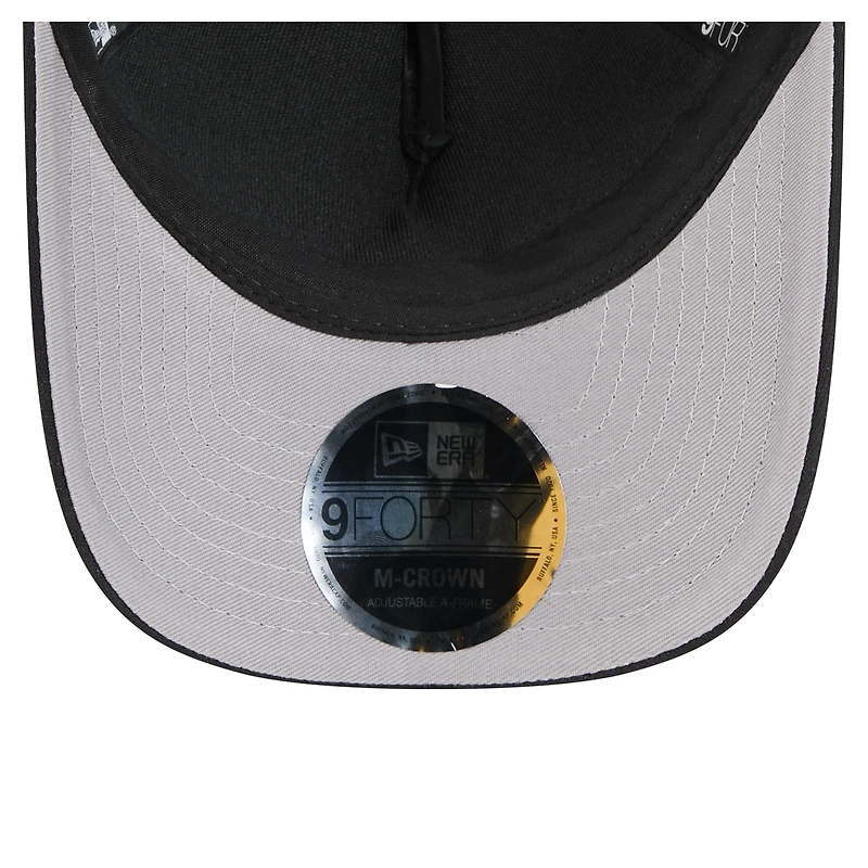 Casquette ajustable 9FORTY noire à dégradé Dallas Cowboys de New Era pour homme