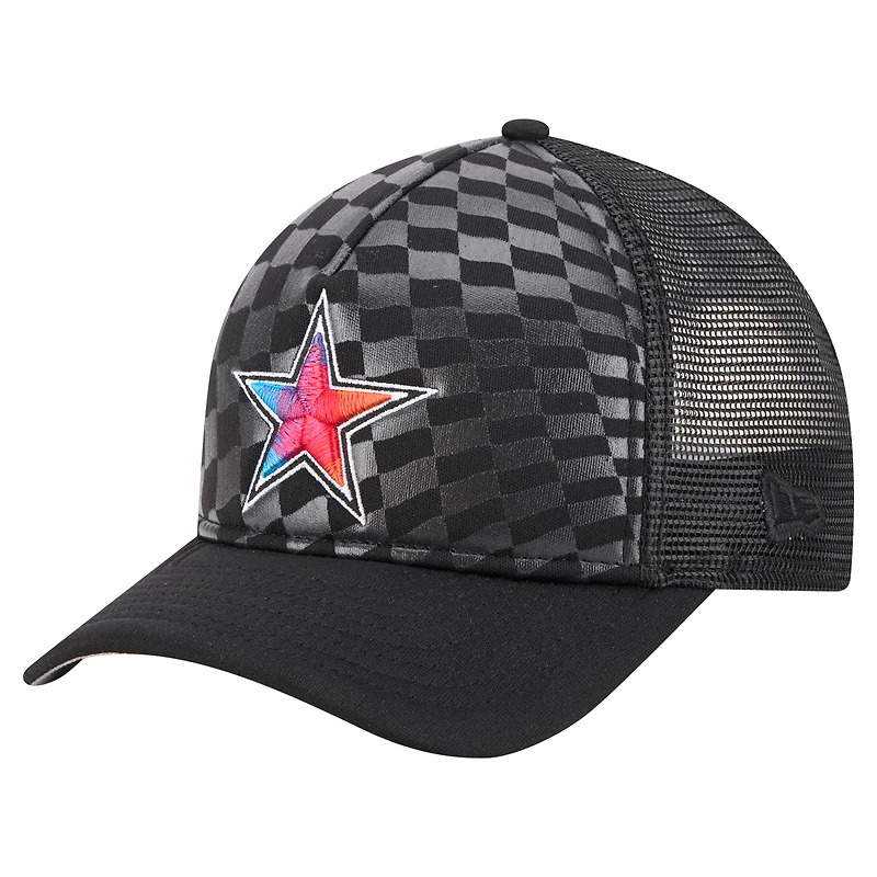 Casquette ajustable 9FORTY noire à dégradé Dallas Cowboys de New Era pour homme