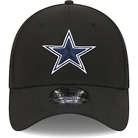Casquette Flex 39THIRTY Main des Dallas Cowboys New Era pour homme, noire