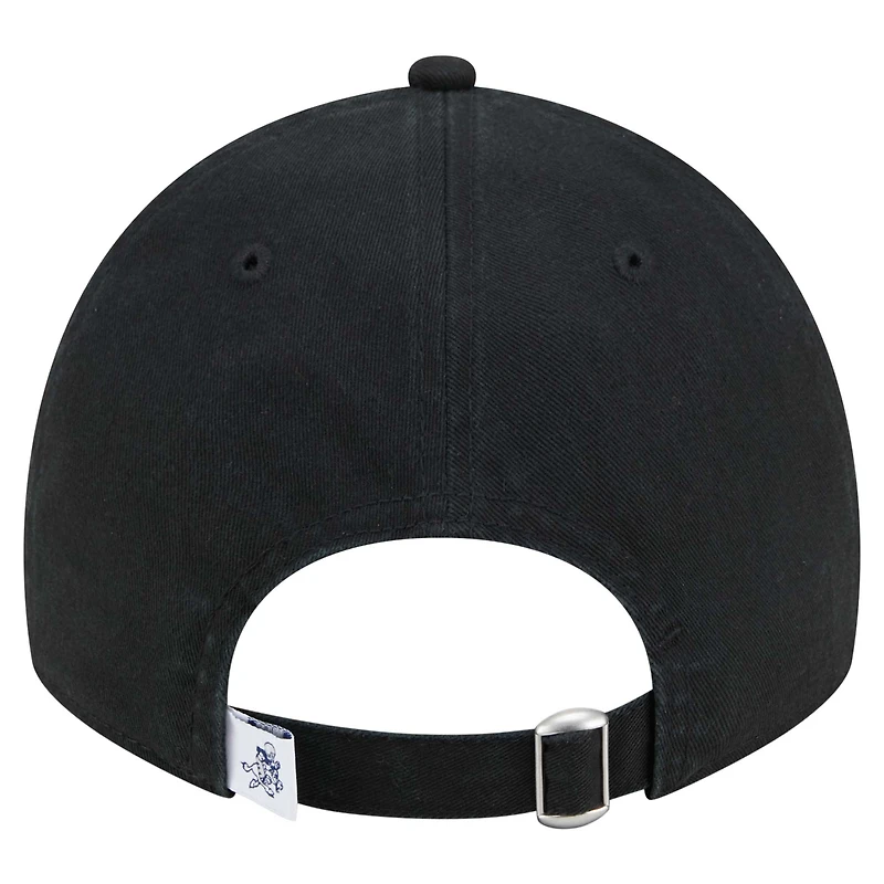 Casquette ajustable Main 9TWENTY Dallas Cowboys noire New Era pour homme