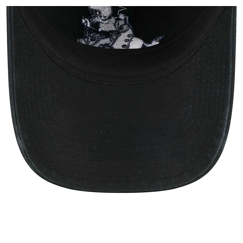 Casquette ajustable Main 9TWENTY Dallas Cowboys noire New Era pour homme