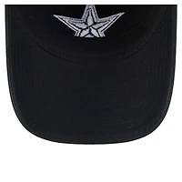 Men's New Era  Black Dallas Cowboys Main 9TWENTY Adjustable Hat