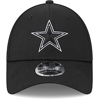 Casquette réglable Main B-Dub 9FORTY des Dallas Cowboys New Era pour homme, noire