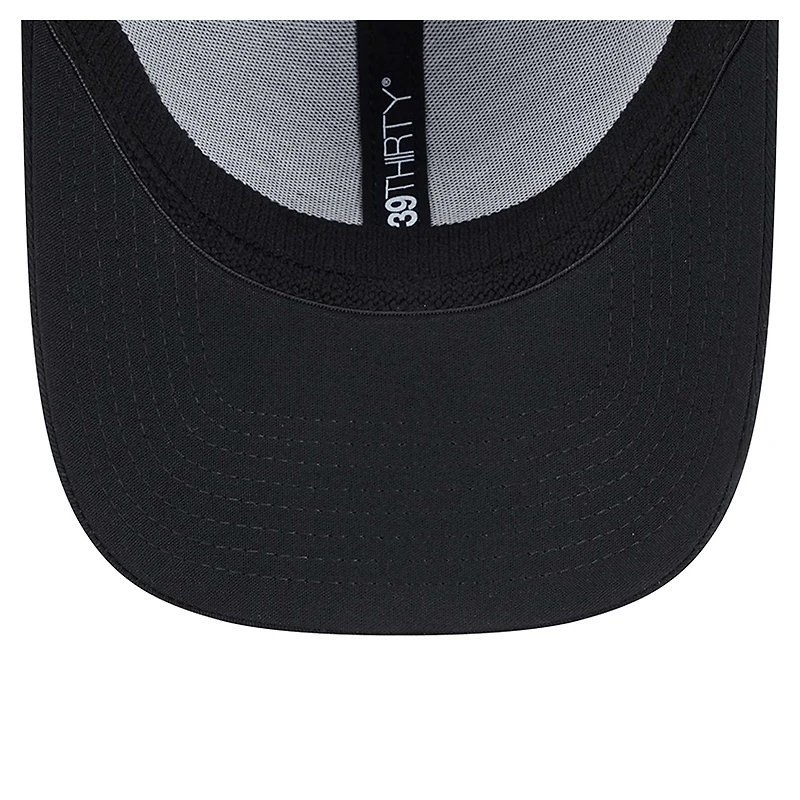 Casquette New Era noire Dallas Cowboys Main B-Dub Neo 39THIRTY Flex pour homme