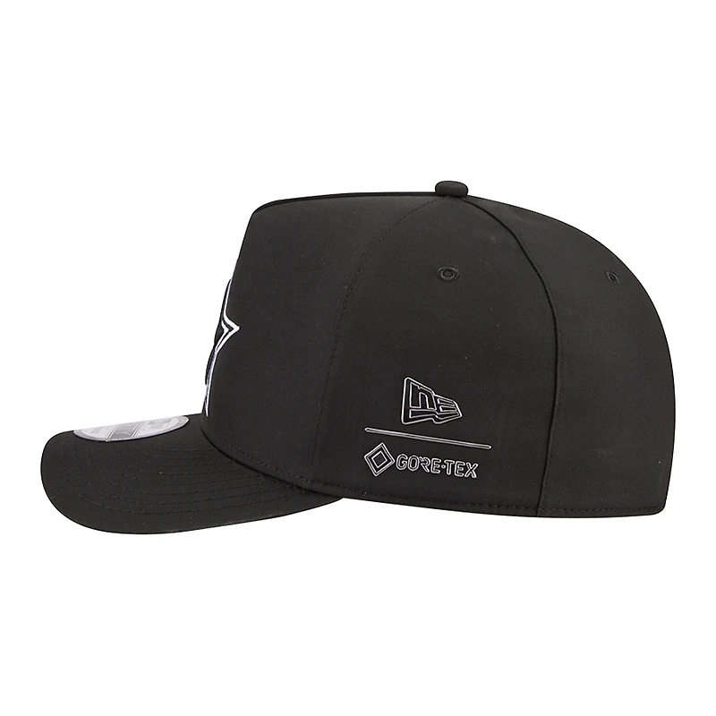 Casquette New Era 9FIFTY pour homme, modèle Dallas Cowboys, noire, en Gore-Tex, avec monture A.