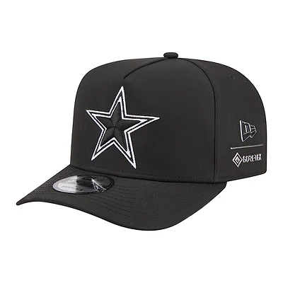 Men's New Era  Black Dallas Cowboys NFL New Era Gore-Tex A-Frame 9FIFTY