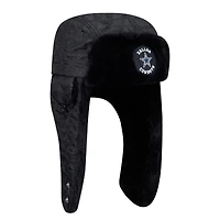 Men's New Era Black Dallas Cowboys Quilted Trapper Hat