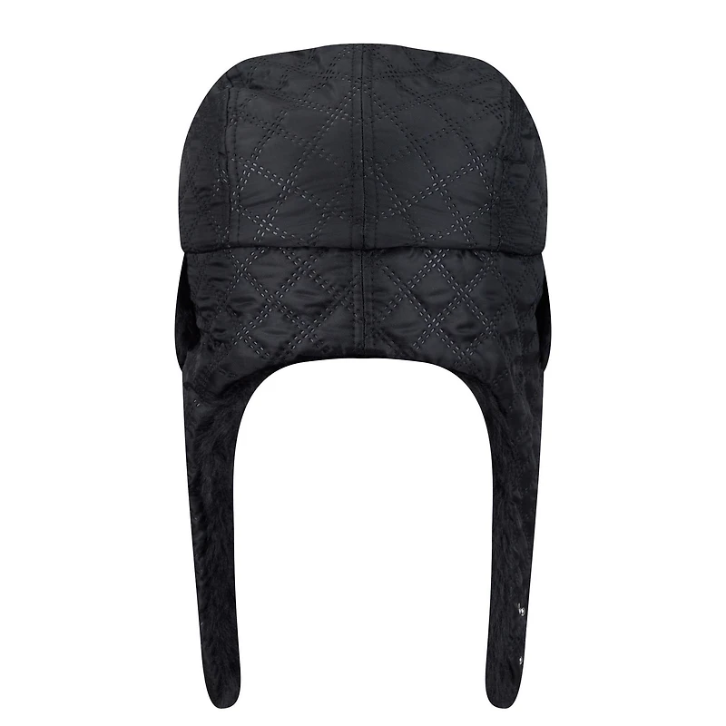 Casquette de trappeur matelassée noire Dallas Cowboys New Era pour homme