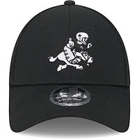Casquette réglable New Era Dallas Cowboys Retro Joe Main B-Dub 9FORTY noire pour homme
