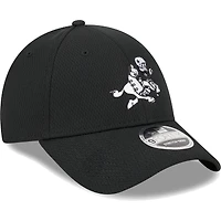 Casquette réglable New Era Dallas Cowboys Retro Joe Main B-Dub 9FORTY noire pour homme