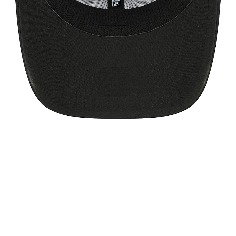 Casquette réglable New Era Dallas Cowboys Retro Joe Main B-Dub 9FORTY noire pour homme