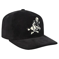 Men's New Era Black Dallas Cowboys Retro Joe Nostalgic Corduroy Golfer Adjustable Hat