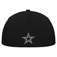 Men's New Era Black Dallas Cowboys Scoreboard 39THIRTY Flex Hat