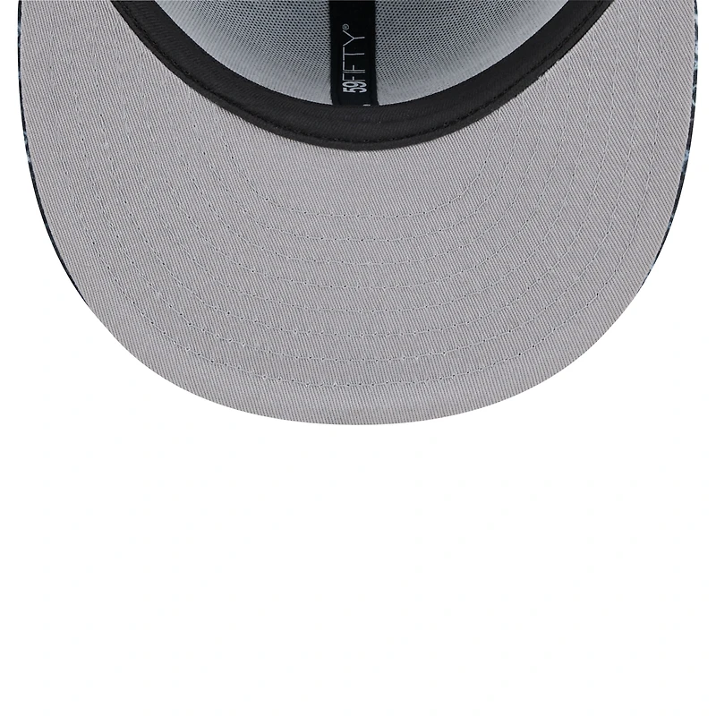 Casquette ajustée Shibori 59FIFTY des Dallas Cowboys New Era noire pour hommes