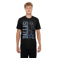 T-shirt noir New Era pour homme, camp d'entraînement des Dallas Cowboys