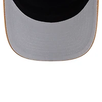 Men's New Era  Brown/Navy Dallas Cowboys Team Patch Split Panel 9SEVENTY Adjustable Trucker Hat