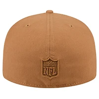 Casquette ajustée 59FIFTY marron des Dallas Cowboys New Era pour hommes