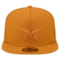 Casquette ajustée A-Frame 59FIFTY marron pour homme des Cowboys de Dallas New Era