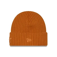 Bonnet à revers en tricot color-pack marron Dallas Cowboys de New Era pour homme