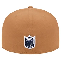 Casquette ajustée 59FIFTY pour homme avec patch latéral et pack de couleurs Dallas Cowboys New Era marron