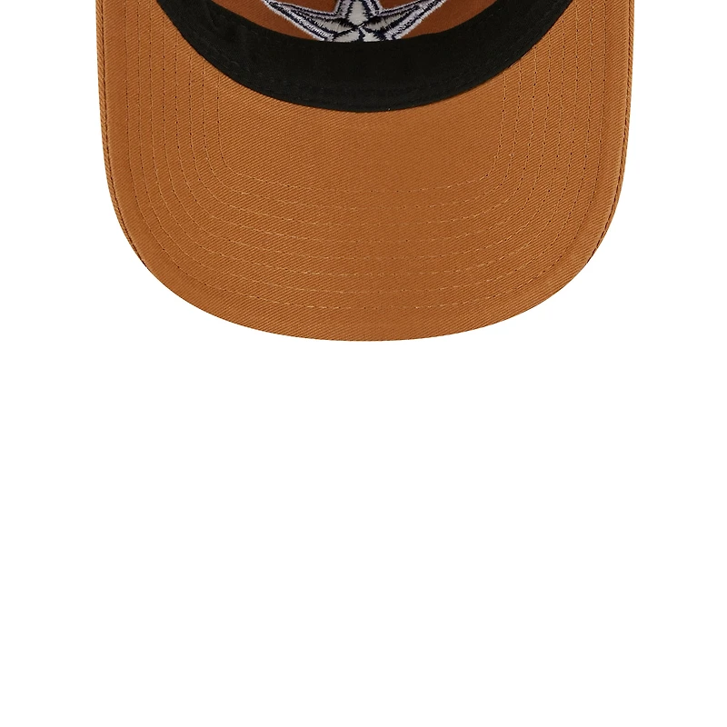 Men's New Era  Brown Dallas Cowboys  Main Core Classic 2.0 9TWENTY Adjustable Hat
