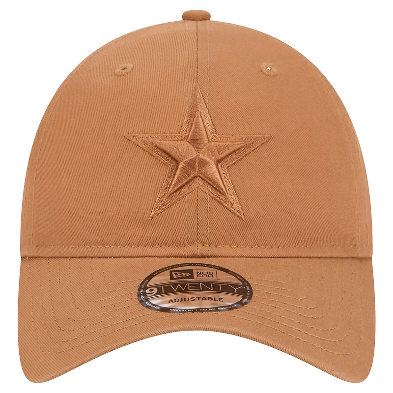 Casquette ajustable 9TWENTY pour homme avec logo ton sur ton Dallas Cowboys de New Era