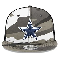 Casquette Snapback 9FIFTY Dark Trucker des Dallas Cowboys New Era pour hommes