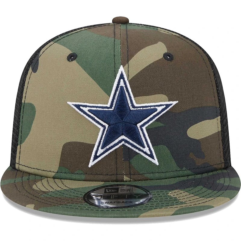 Casquette Snapback 9FIFTY Main Trucker Main Trucker des Dallas Cowboys New Era pour homme