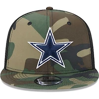 Casquette Snapback 9FIFTY Main Trucker Main Trucker des Dallas Cowboys New Era pour homme