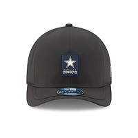 Men's New Era Charcoal Dallas Cowboys 2025 Sideline Cold Weather 9FORTY M-Crown Adjustable Hat