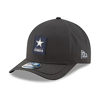 Casquette ajustable 9FORTY M-Crown anthracite pour homme des Cowboys de Dallas 2025 de New Era