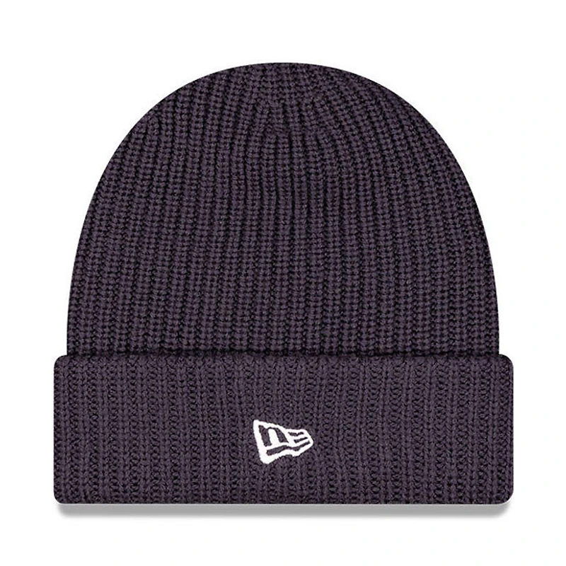 Bonnet en tricot à revers Sideline 2025 des Cowboys de Dallas New Era pour homme, couleur anthracite