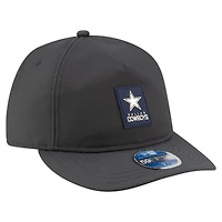 Men's New Era Charcoal Dallas Cowboys 2025 Sideline Cold Weather Retro Crown 59FIFTY Fitted Hat