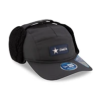Casquette ajustable à oreilles de chien Sideline Runner 2025 des Cowboys de Dallas de New Era pour homme, couleur anthracite