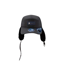 Men's New Era Charcoal Dallas Cowboys 2025 Sideline Cold Weather Runner Dog Ear Adjustable Hat