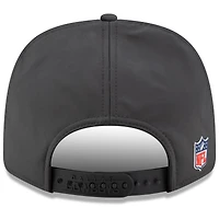 Casquette snapback 9FIFTY à panneau fendu latéral New Era anthracite Dallas Cowboys 2025 pour homme