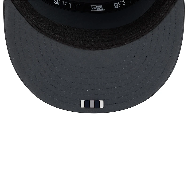 Men's New Era Charcoal Dallas Cowboys 2025 Sideline Cold Weather Split Panel 9FIFTY Snapback Hat