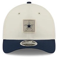 Men's New Era  Cream/Navy Dallas Cowboys 2026 NFL Training Camp 9FORTY Adjustable Hat