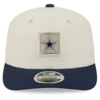 Men's New Era  Cream/Navy Dallas Cowboys 2026 NFL Training Camp 9SEVENTY Adjustable Hat