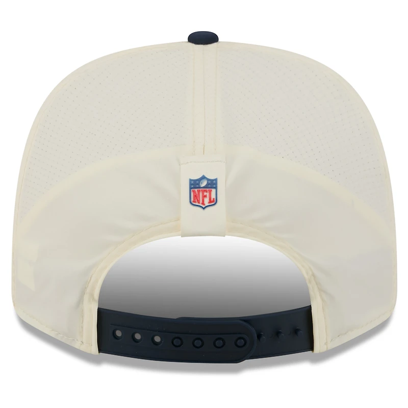 Casquette ajustable New Era crème/marine Dallas Cowboys 2026 NFL Training Camp 9SEVENTY pour homme