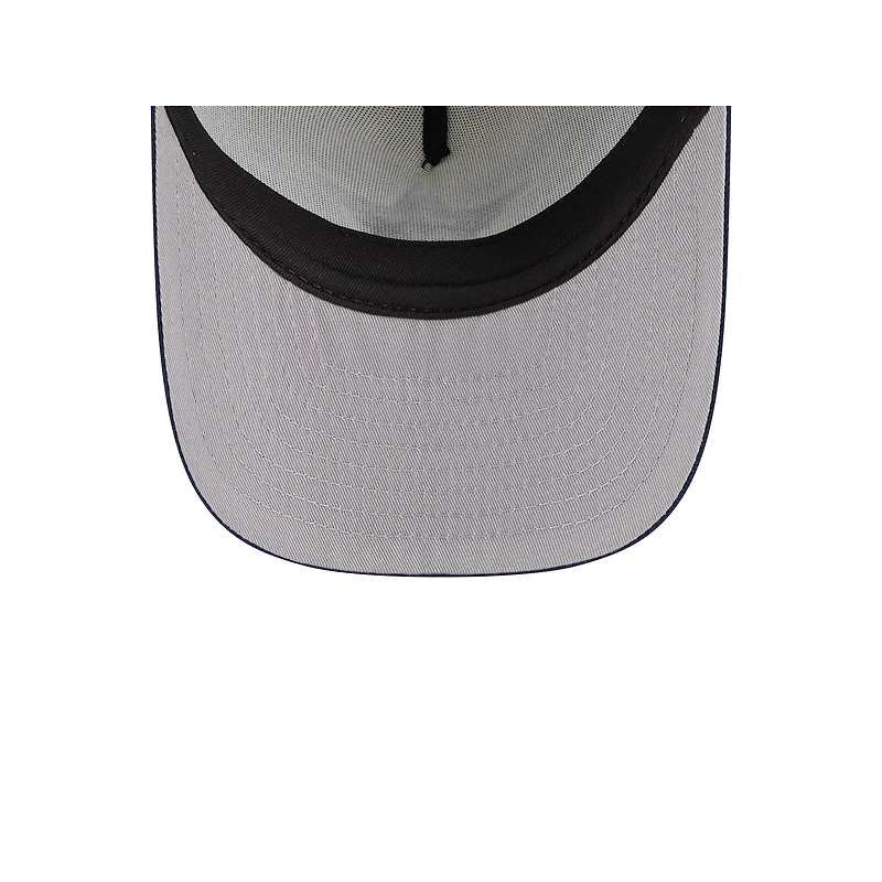 Casquette snapback 9FIFTY à motif drapeau des Cowboys de Dallas New Era pour homme, crème/bleu marine