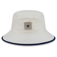 Men's New Era  Cream Dallas Cowboys 2026 NFL Training Camp Sport Bucket Hat
