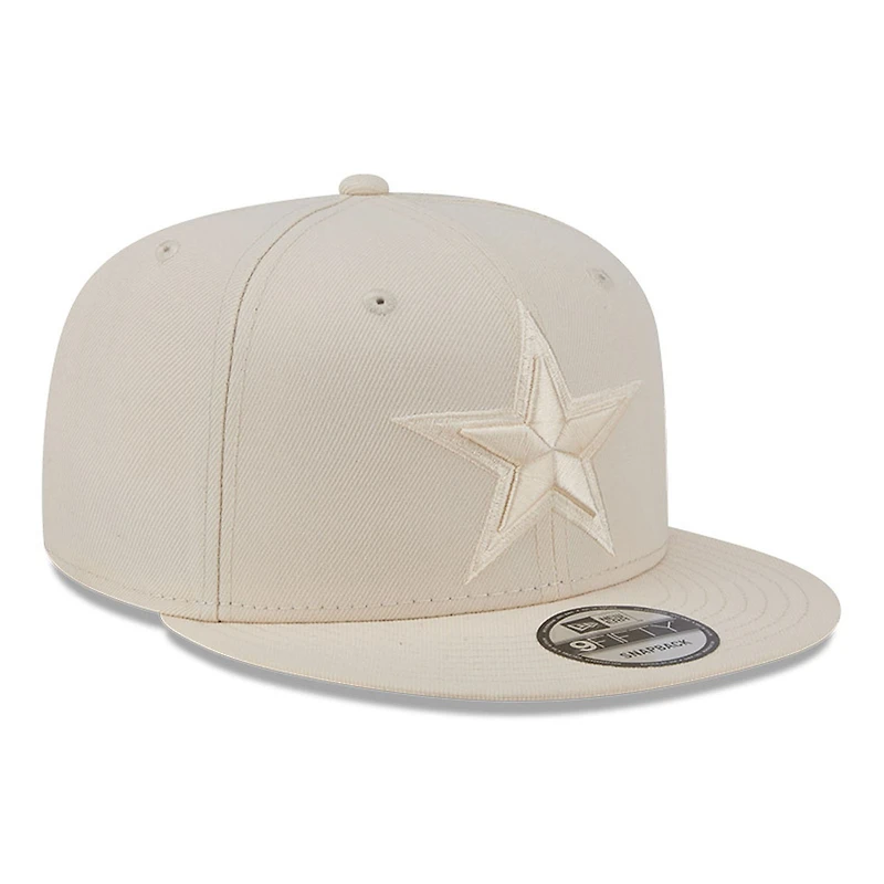 Men's New Era Cream Dallas Cowboys Colorpack 9FIFTY Snapback Hat