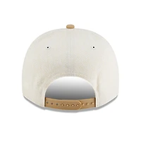 Men's New Era  Cream Dallas Cowboys Herringbone 9FIFTY A-Frame Snapback Hat