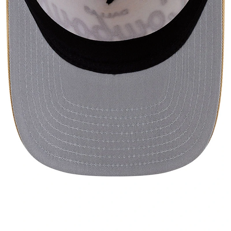 Men's New Era Cream Dallas Cowboys Herringbone 9FIFTY A-Frame Snapback Hat